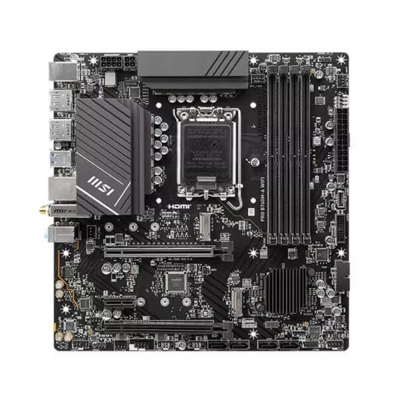 Msi Pro B760M-A Wifi DDR5 Motherboard